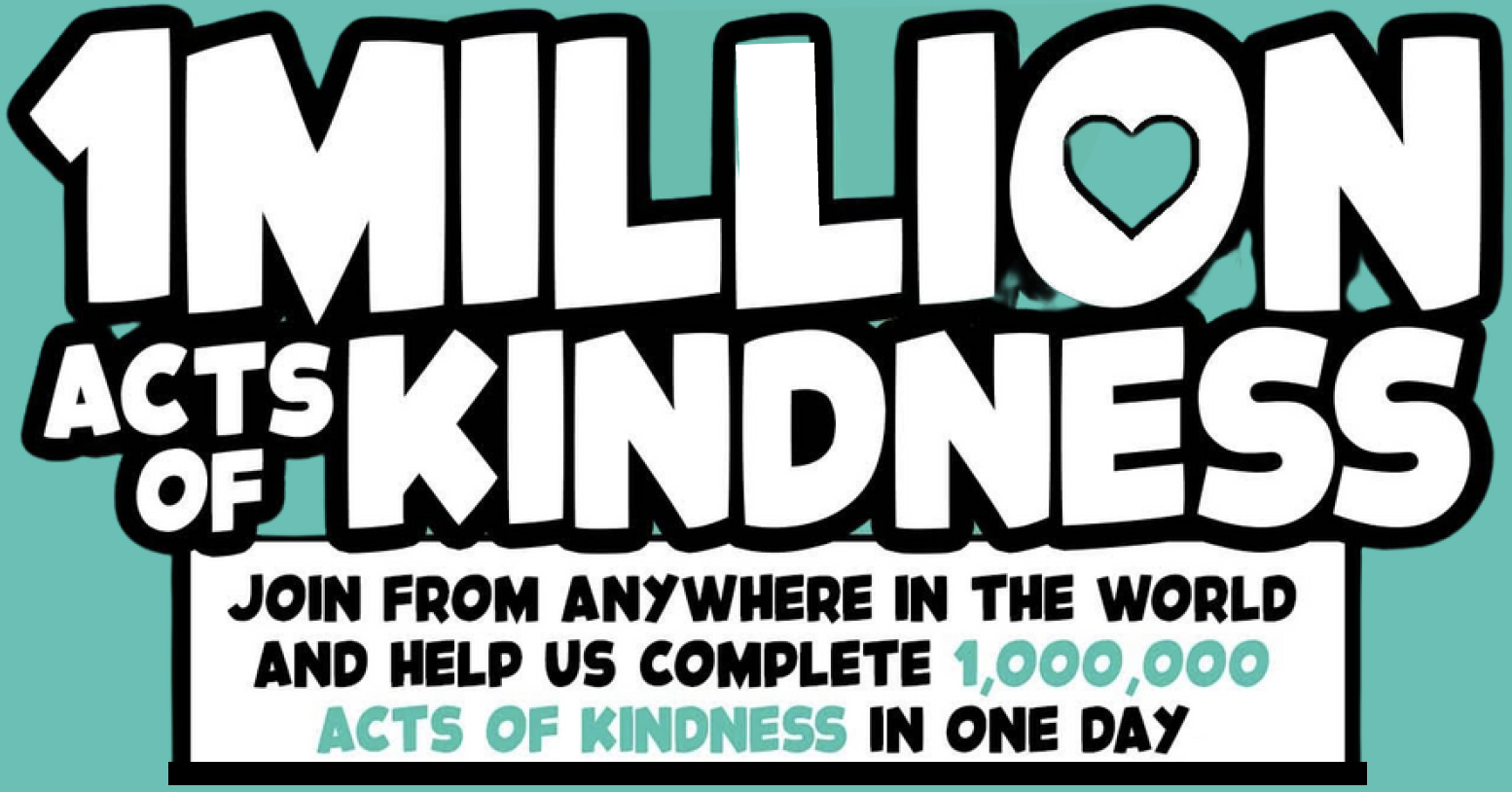 Join Million Acts of Kindness This Saturday (It’s Easy.) Daily Candid
